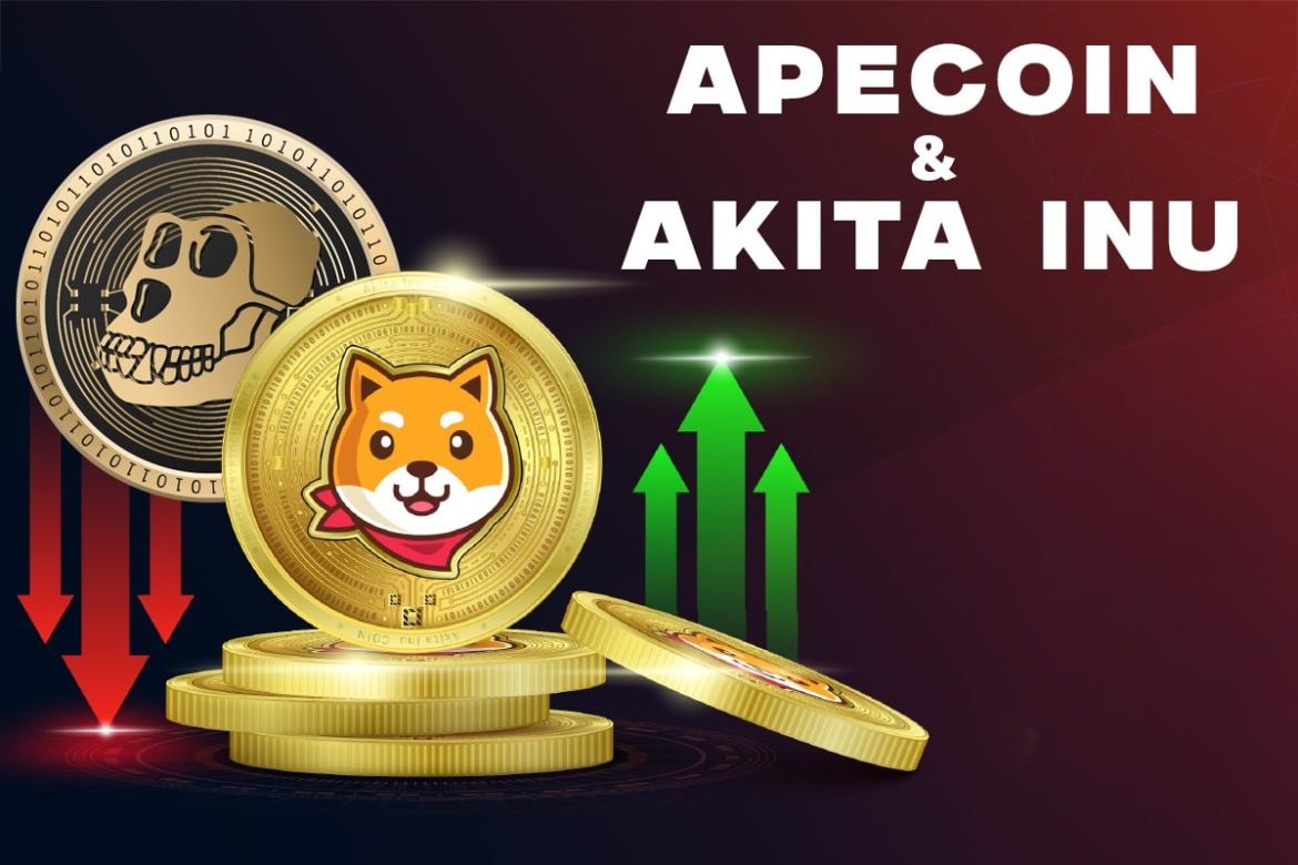 ApeCoin and Akita Inu: ApeCoin withdrawal continues
